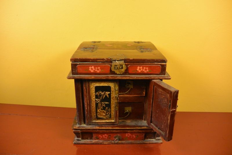 Antigua Caja China Caja del teatro 3