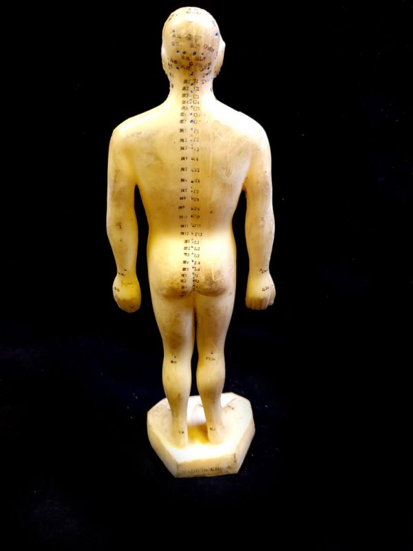 Antigua estatua de acupuntura china - Plástico - Hombre 2 - Estatua pequeña 4