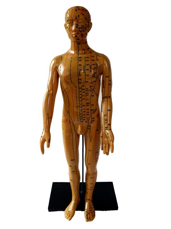 Antigua estatua de acupuntura china - Plástico - Hombre 3 3