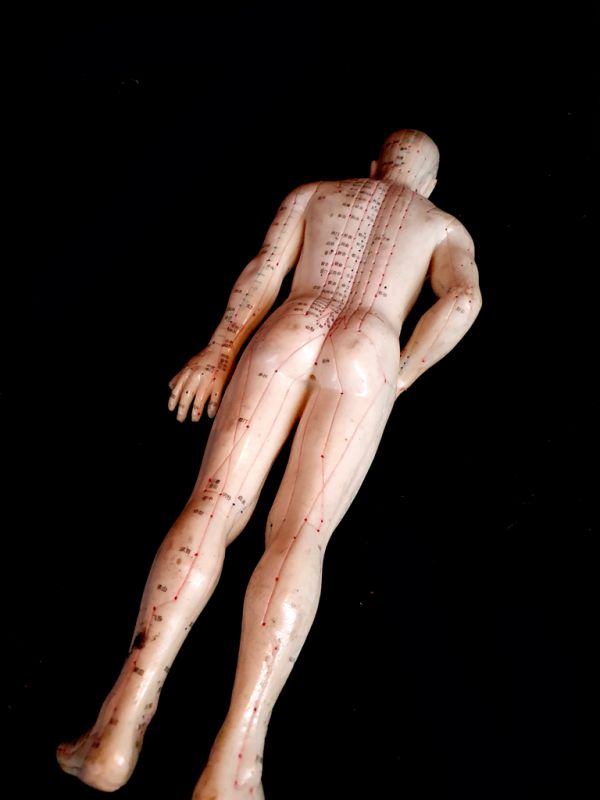 Antigua estatua de acupuntura china - Plástico - Hombre 4 4