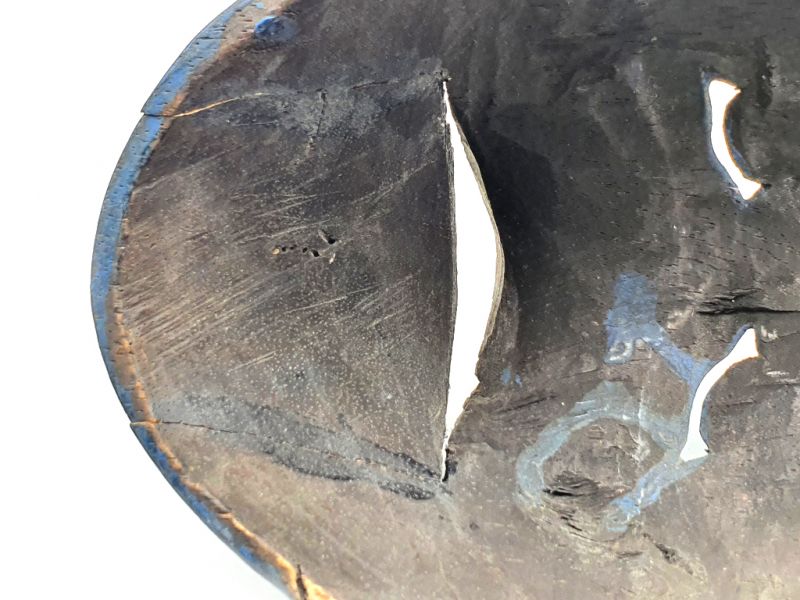 Antigua máscara de Java - Teatro indonesio - Topeng Mask - restaurado 5