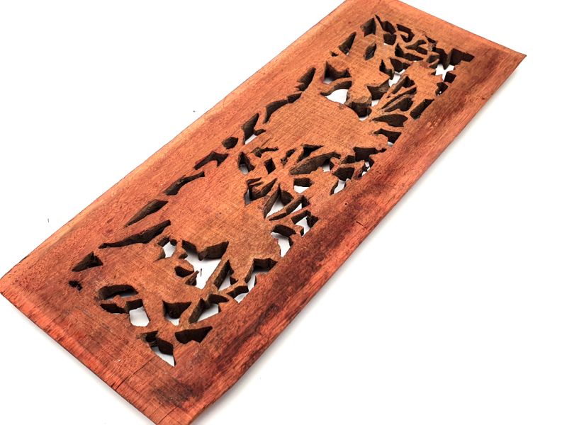 Antigua Placa de Madera - Dinastía Qing - Los Caballeros 3
