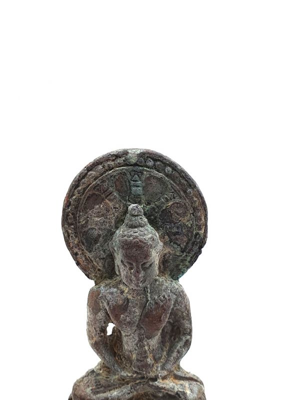 Antiguo amuleto talismán - Buda Bhumisparsa 2