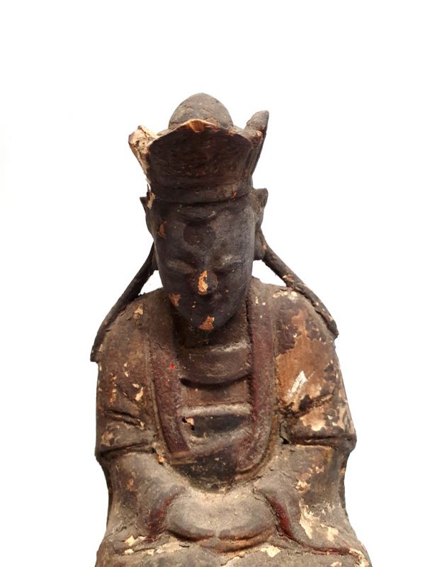 Antiguo Estatua China Estatua del Dios de la Guerra 2