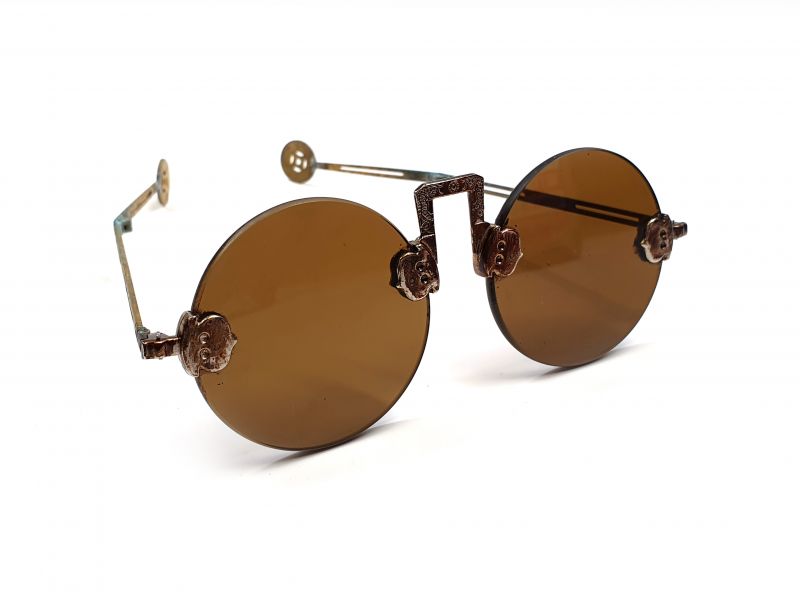 Antiguo par de gafas chinas - 70 años - Solar 2