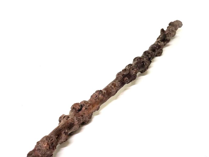 Antiguo pincel decorativo de madera de cerezo tallada - 71cm 3