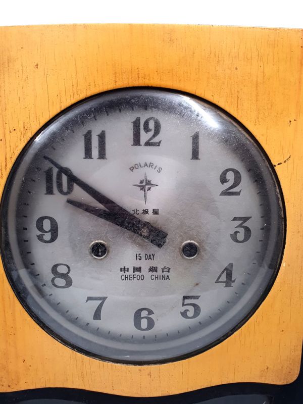 Antiguo reloj chino - péndulo chino - Polaris - Art Deco 2