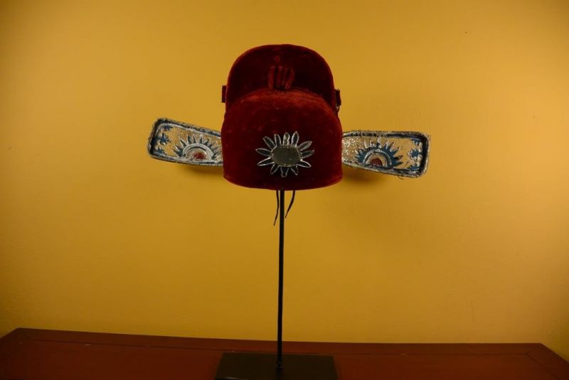 Antiguo Sombrero teatro chino - Casquillo emperador invierno 2