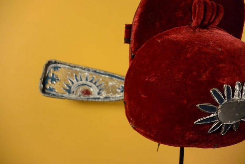 Antiguo Sombrero teatro chino - Casquillo emperador invierno 3