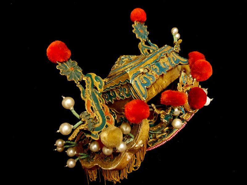 Antiguo Sombrero teatro chino Enemigo japonés - Samurai 2 3
