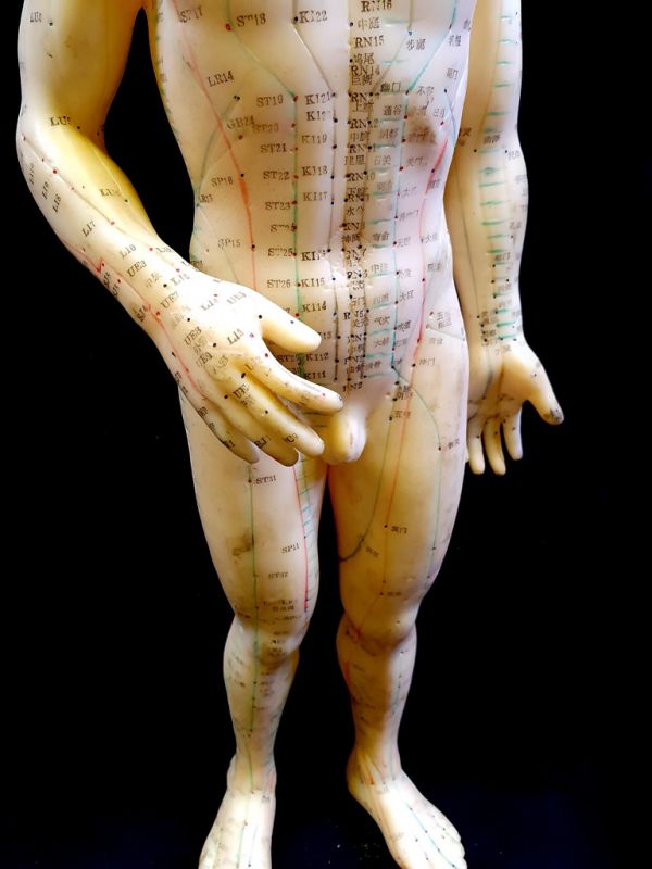 Antike chinesische Akupunktur-Statue - Plastik - Mann 4 3