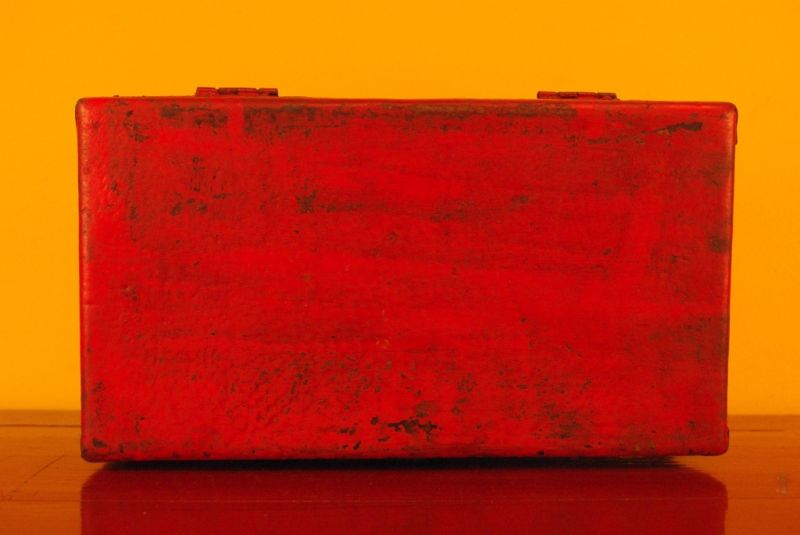 Antike chinesische Holzkiste 4