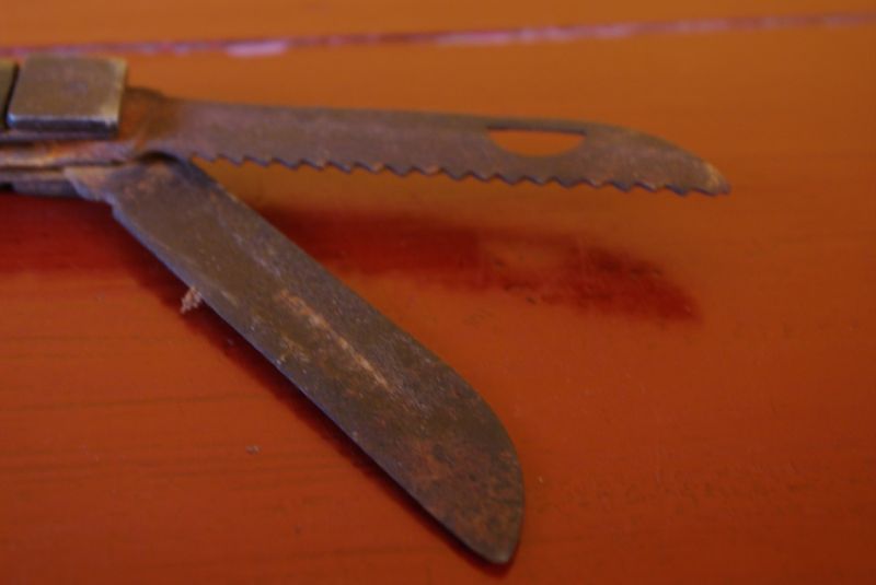Antike Chinesische Messer 2 Klingen 2