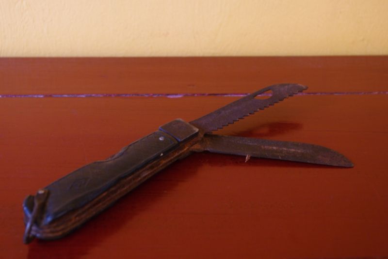 Antike Chinesische Messer 2 Klingen 4