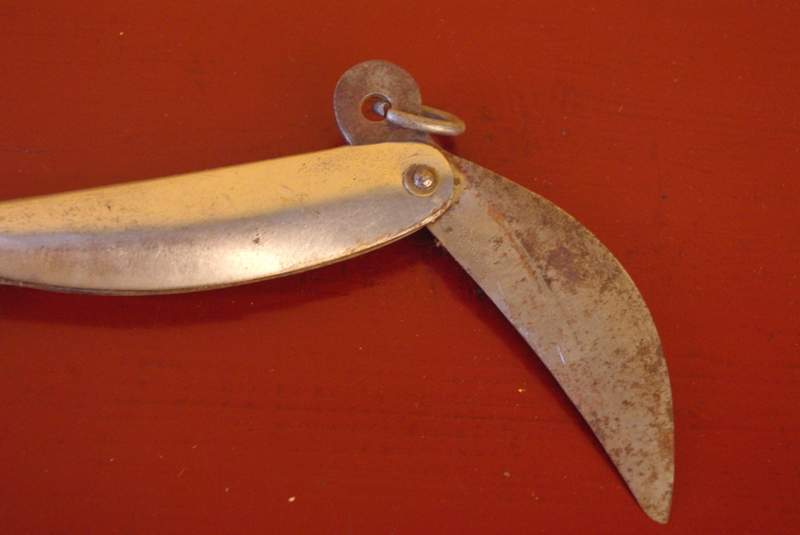 Antike Chinesische Messer Aluminium 2