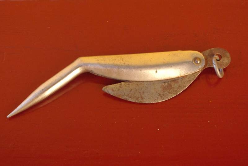 Antike Chinesische Messer Aluminium 3