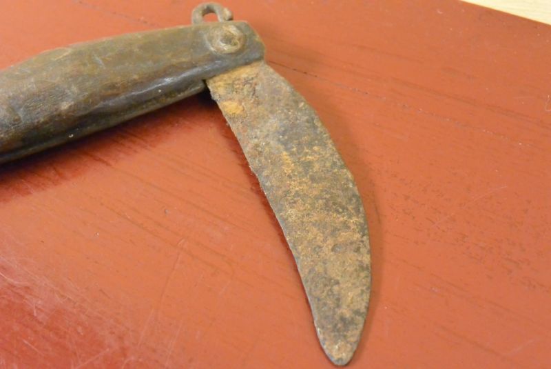 Antike Chinesische Messer Kleine Fische 2