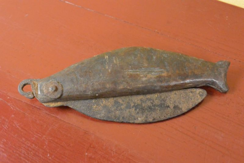 Antike Chinesische Messer Kleine Fische 5