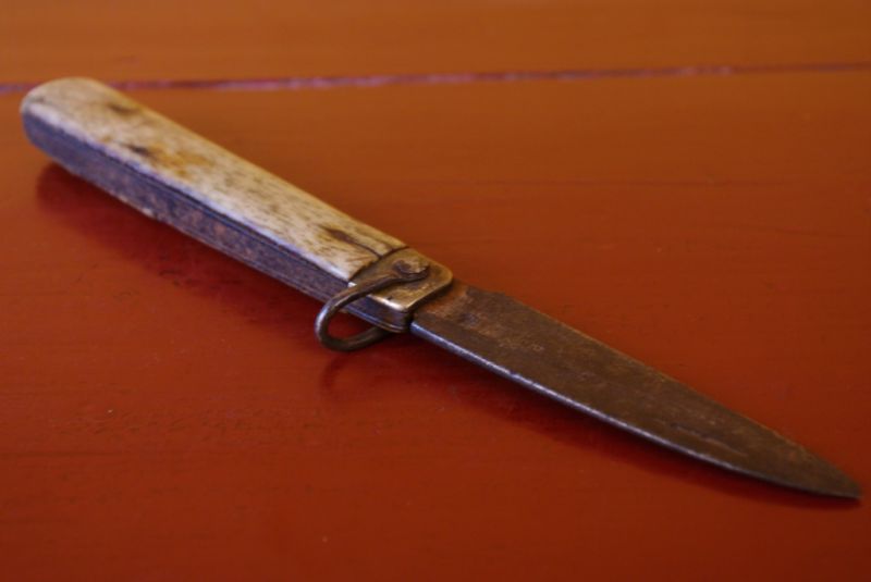 Antike Chinesische MesserKnochen 3