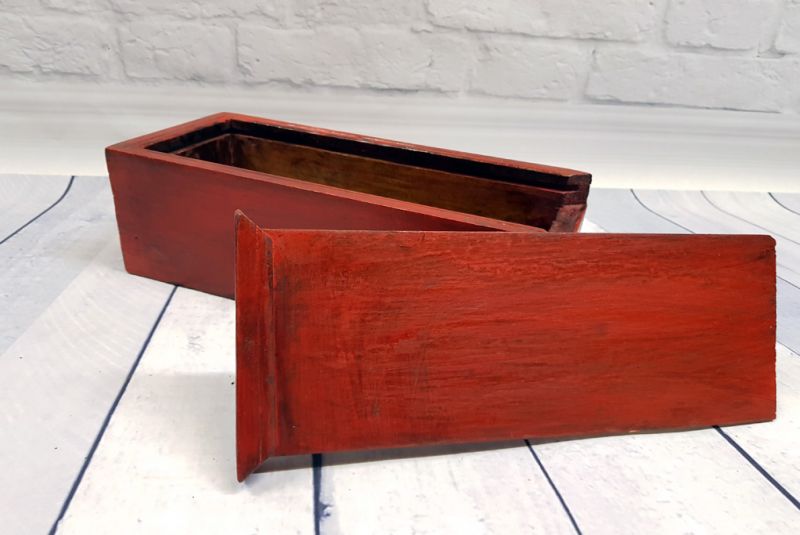 Antike Chinesische Truhe Kleine Box 3