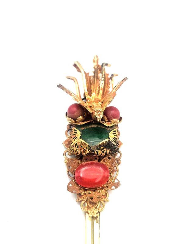 Antiker chinesischer Haarstift - Feuerphönix 2