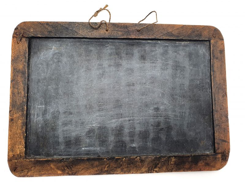 Antique School Slate from China 1