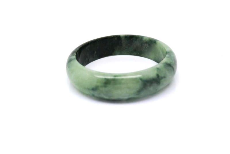 Armband Jade Grün und Weiss 5