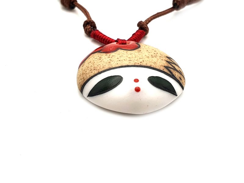 Asian ceramic heads collection - Necklace - Südkorea 2