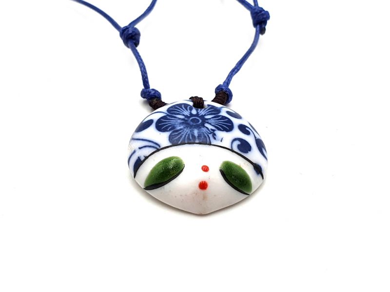 Asian ceramic heads collection - Necklace - Vietnam 2