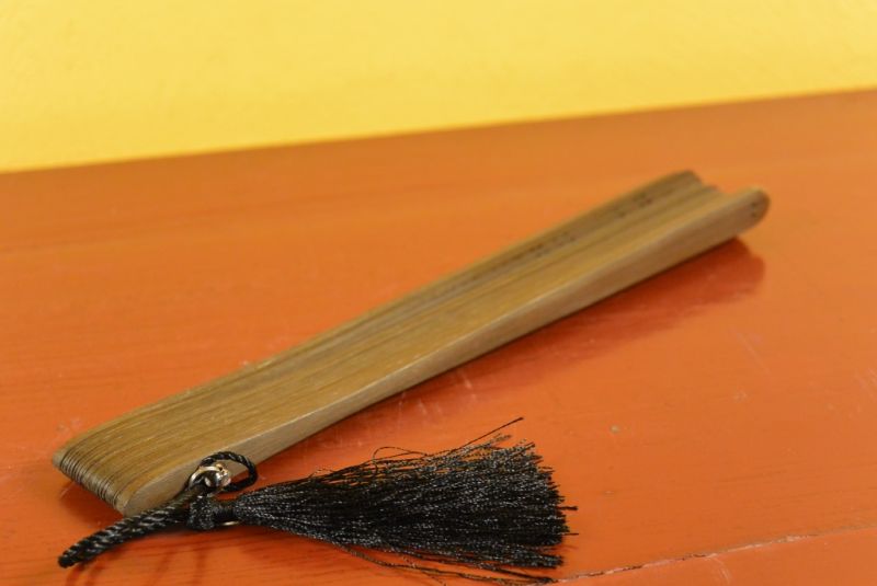Asiatische Fächer Sandelholz Braun 5
