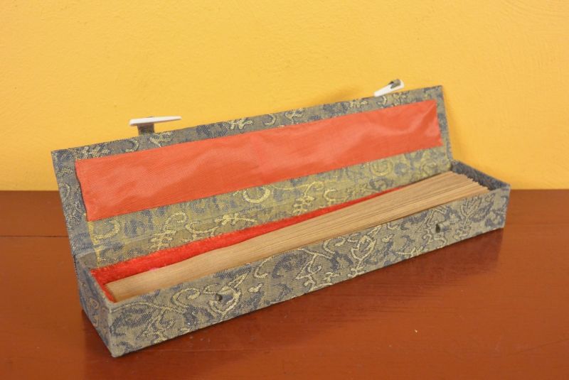 Asiatische Fächer Sandelholz 5
