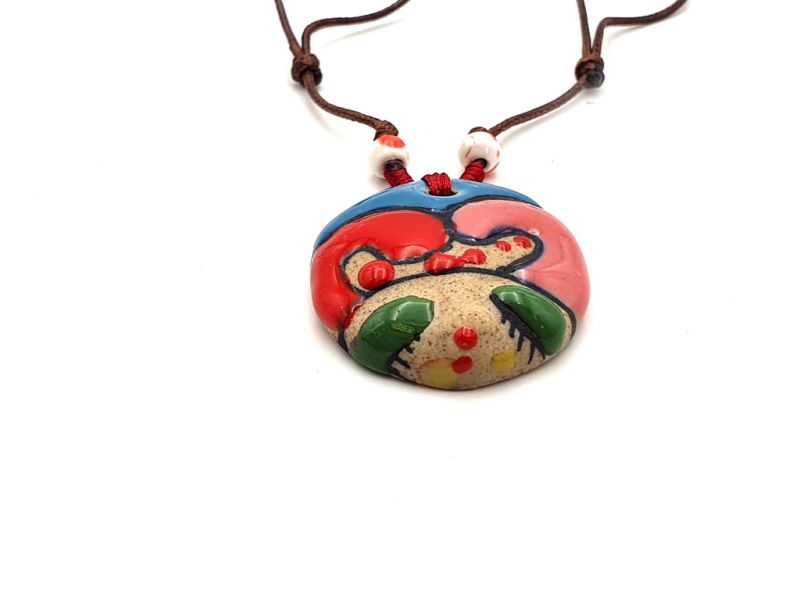 Asiatische Keramikköpfe Sammlung - Halskette - Birma 2