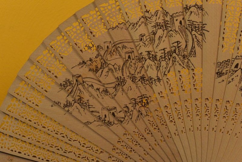 Asiatischen Fächer - Chinesische Mauer 2