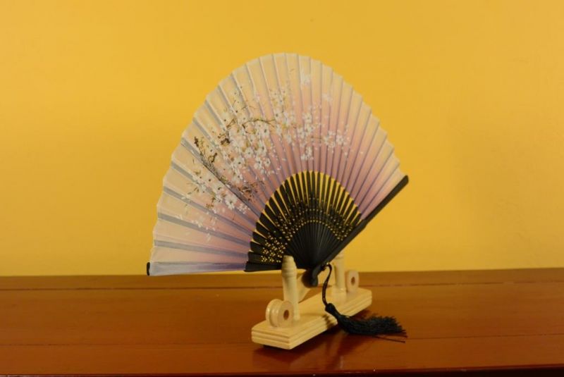 Asiatischen Fächer - Baum und Schmetterlinge 4