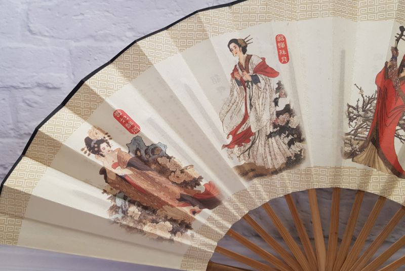 Asiatischer Gebläse - Print - Charakter der chinesischen Mythologie 2