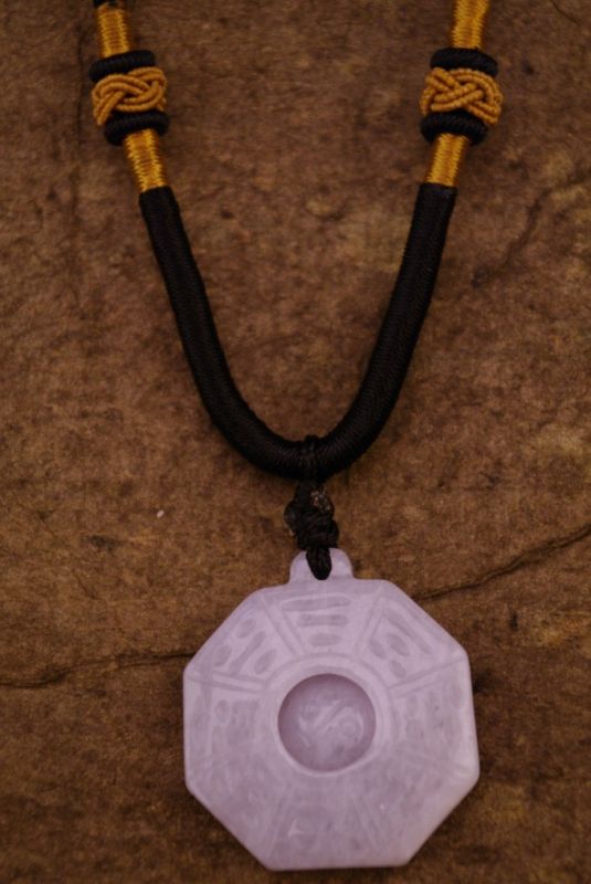 Bagua Pendant in Jade Feng Shui 1