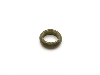 Bague en Jade Vert Translucide - Taille: 50