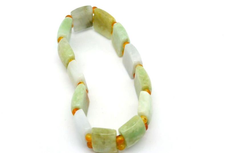 Bangle Jade Bracelet in beads 5