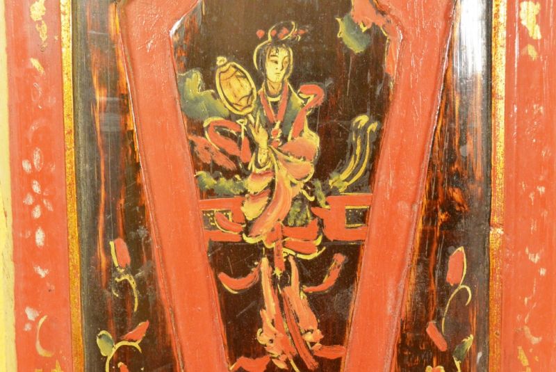 Bemalte Holzplatten China 4