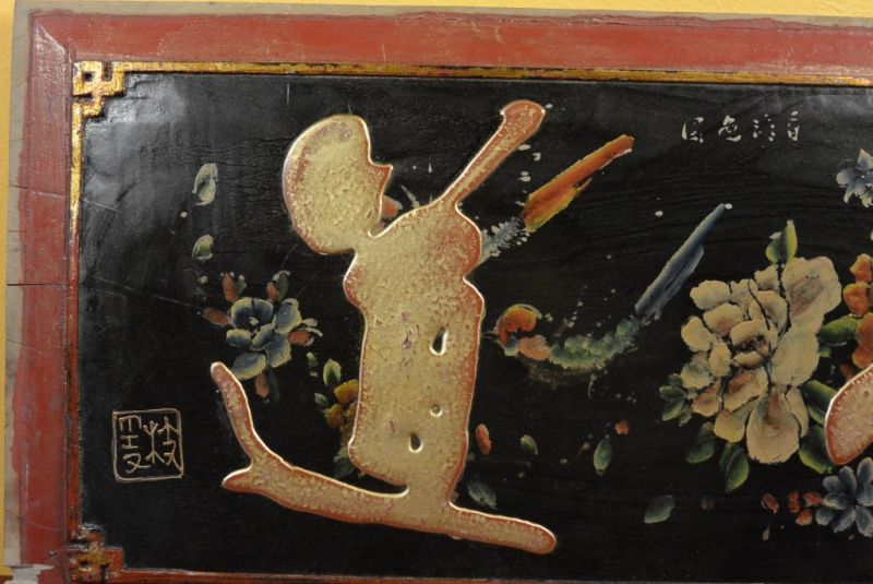 Bemalte Holzplatten Die chinesische Schrift8 2