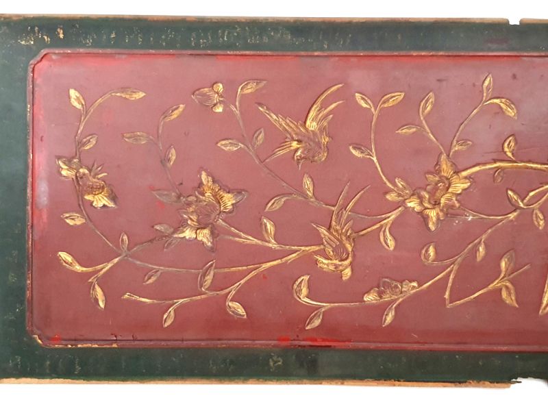Bemalte Holzplatten Malerei auf Holz Blumen 2