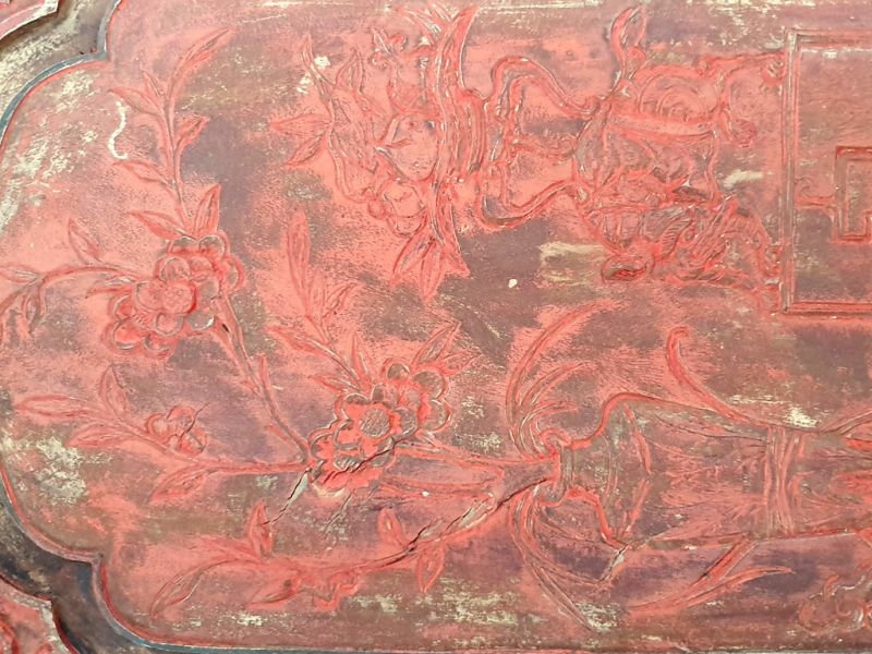 Bemalte Holzplatten Malerei auf Holz Das Innere des Hauses - Die Vasen 2 4