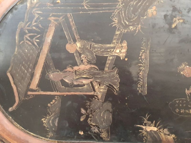 Bemalte Holzplatten Malerei auf Holz Der Schlosspark 4