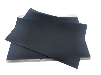 Beutel mit 20 Blatt für Kalligraphie A4-Format - Schwarz - Qualität A+