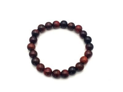 Bijoux - Bracelet Mâlâ Tibétains en bois - 100% Naturel - Palissandre Bijoux - Bracelet Mâlâ Tibétains en bois - 100% Naturel - Palissandre