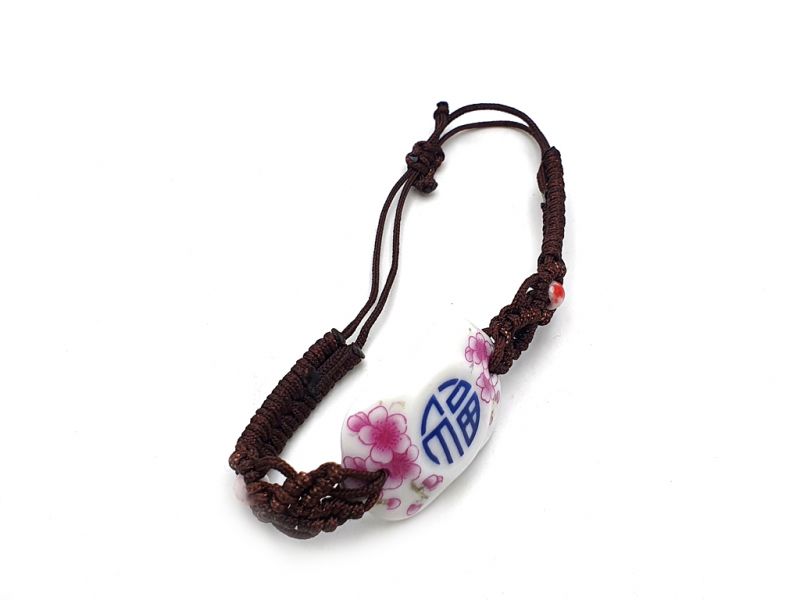 Bijoux Céramique - Collection fleurs de Chine - Bracelet - Fleurs et bonheur 4