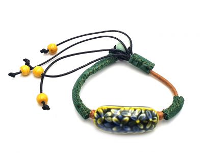 Bijoux Céramique Collection Heaven Bracelet Vert Bijoux Céramique Collection Heaven Bracelet Vert
