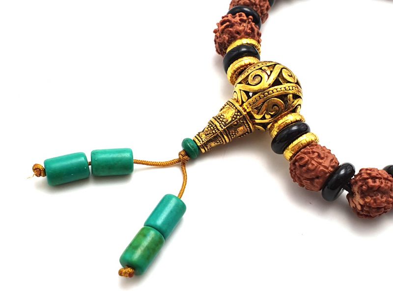 Bijoux Tibétains - Petit bracelet Mâlâ 2