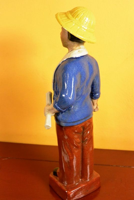Biskuitporzellan aus China Statue 5