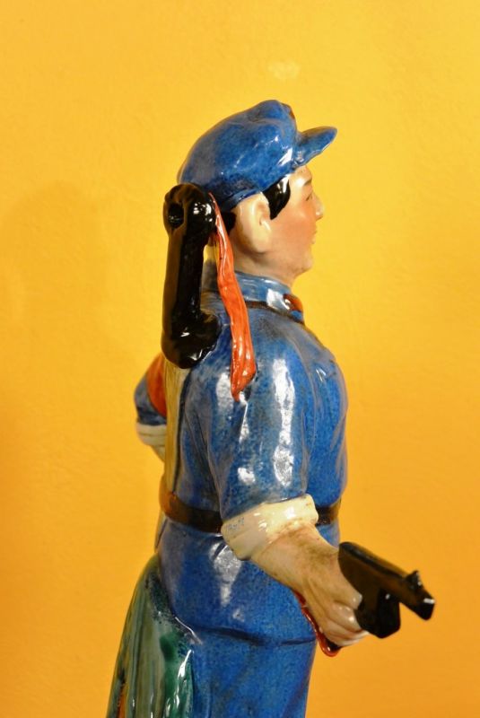 Biskuitporzellan Soldat 4